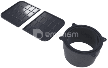 კომპლექტი სადრენაჟო სისტემისთვის Devorex XDRAIN 130/90