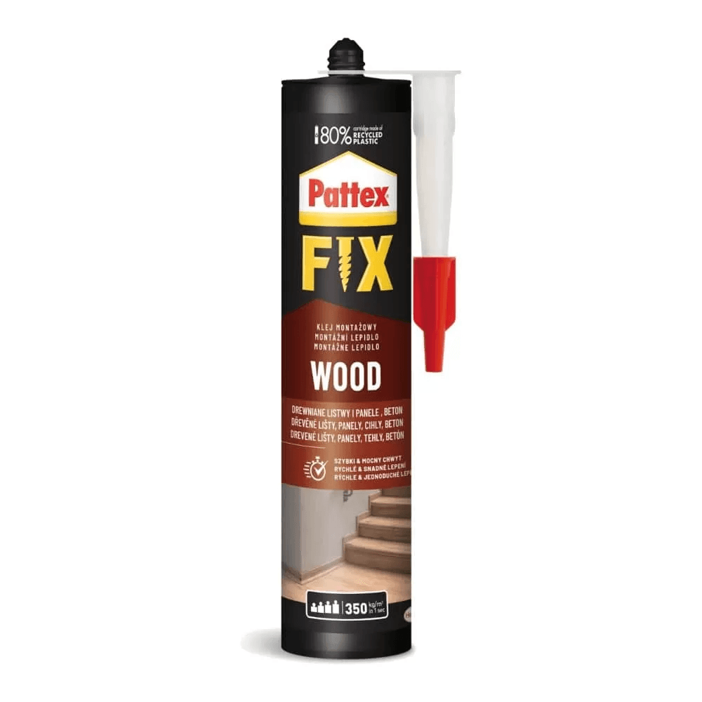 აკრილის სამონტაჟო წებო Henkel Pattex Fix wood 380გრ