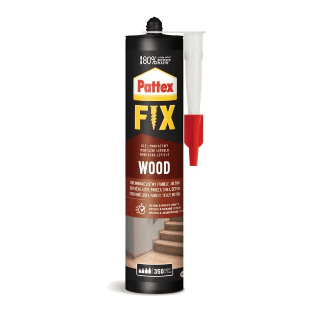 აკრილის სამონტაჟო წებო Henkel Pattex Fix wood 380გრ