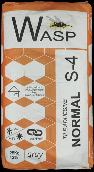 წებო ცემენტი Wasp S4 normal