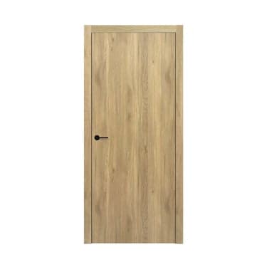 კარი მდფ PVDG 215-70 DL-00 ABS BLACK OAK NATURAL POLIPROFILE