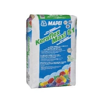 წებოცემენტი KERAFLEX MAXI S1 თეთრი 25KG