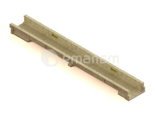 ღარი Standartpark CompoMax Basic 7010 DN100