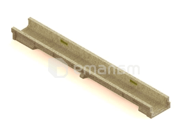 ღარი Standartpark CompoMax Basic 7010 DN100