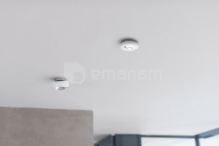 კვამლის ტემპერატურის დეტექტორი Brennenstuhl Wi-Fi 85dB WRHM01 1290090