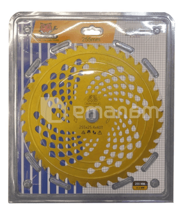 დანა მოტოცელებისთვის 255x25.4 40T