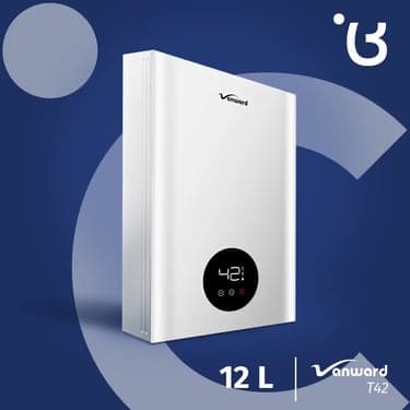 გაზის წყლის გამაცხელებელი 12 ლტ JSG12GT-T42 Vanward  კოაქსალური მილით