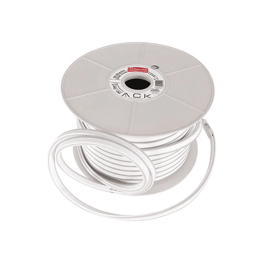 ლედ განათება ACK 7.5W 220V 3000K IP65 წითელი