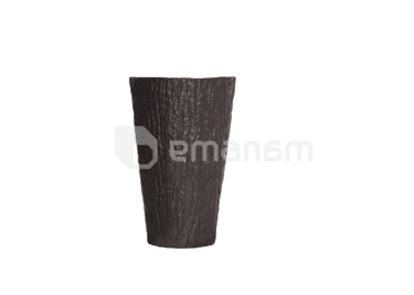 ქოთანი ყვავავილის FORM PLASTIC Kora Slim 30 ყავისფერი შიფთავსით 4650-068