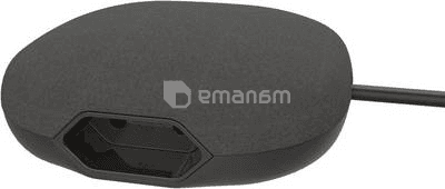 დამაგრძელებელი Brennenstuhl 1 3მ 2 USB შავი ანტრაციტი
