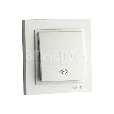 ჩამრთველი რევერსი შუალედური DESPINA white - 102-190025-112