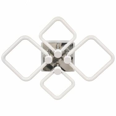 ჭაღი Bella Mita 2158-2+2C 72W+14W ნაცრისფერი