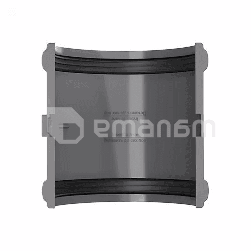 ღარის შემაერთებელი Technonicol 125/82 PVC ნაცრისფერი