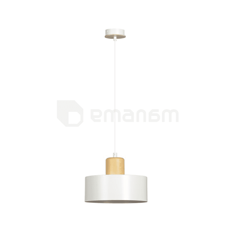 საკიდი EMIBIG Torin 1 E27 1x MAX 60W თეთრი