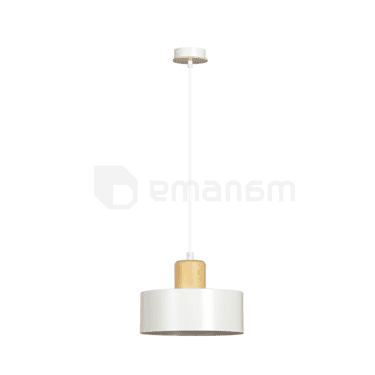 საკიდი EMIBIG Torin 1 E27 1x MAX 60W თეთრი