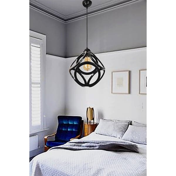 ჭაღი 52237/1 SUNA BLACK  - Venon