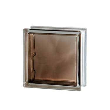 მინა ბლოკი Brilly  Bronze 1919/8 Wave