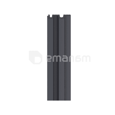 ლამელის პანელი VOX Profile Linerio L-Line Anthracite 2650x122x21 მმ