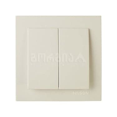 ჩამრთველი ორიანი touran cream - 24121003