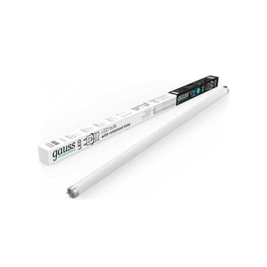 ნათურაT8 10W 780lm 4000K G13 600mm მინის  Gauss Elementary
