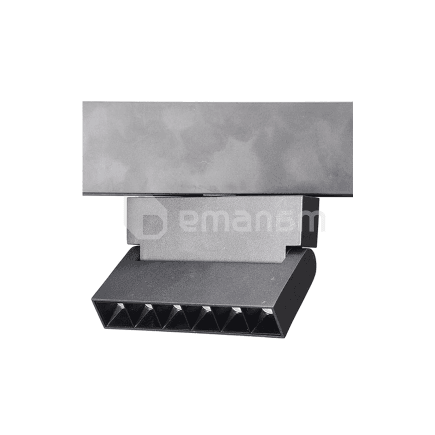 რელსის მაგნიტური სანათი LINUS LED V10ZB Modern ZB 7W 4000K შავი