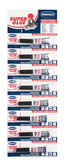 წებო მომენტალური Evochem Super Glue Blister 3 გ