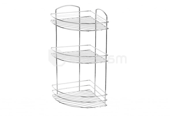 თარო კუთხის FEST BATHROOM CORNER SHELF -3 SHELVES