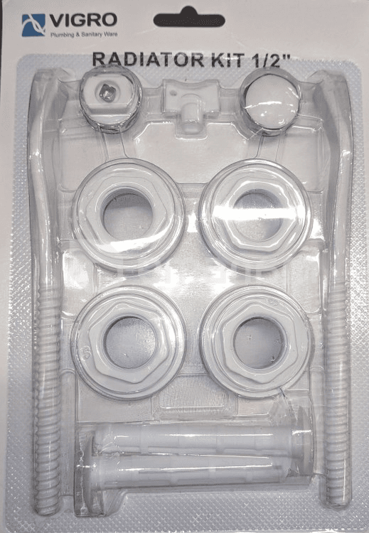 რადიატორის კომპლექტი  VIRGO SD 1"X1/2"(9*170) XF73852A