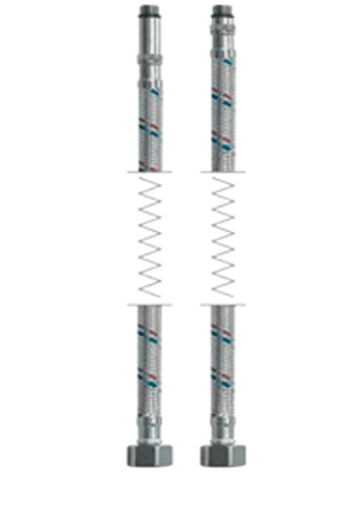 მოქნილი მილი სილიკონის დაფარვით FRAP F92-6 (1/2-M110-60სმ)