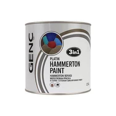 საღებავი მეტალის Hammerton 0,7ლტ-7501 (ვერცხლისფერი)