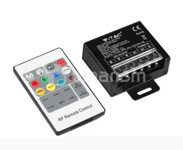 პულტი ლედ ლენტის V-TAC 3340 RGB 12/24V MAX 480W