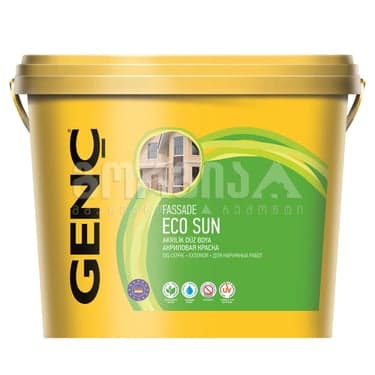 საღებავი ექსტერიერის "ECO SUN" 2.5ლტ