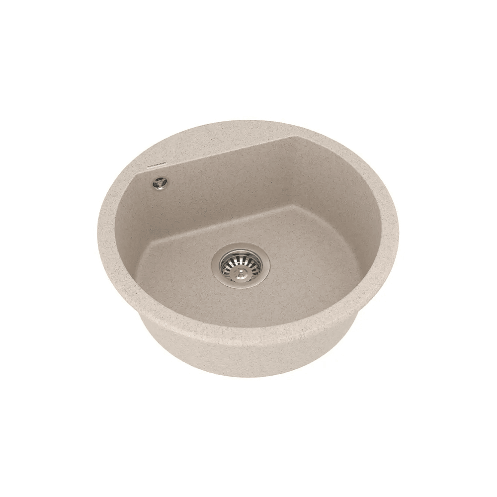 სამზარეულოს ნიჟარა კრემისფერი Vankor Tera Beige D51 TMR 01.50