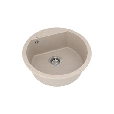 სამზარეულოს ნიჟარა კრემისფერი Vankor Tera Beige D51 TMR 01.50