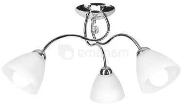 ჭაღი Lamkur 43593 E27 3x MAX 60W