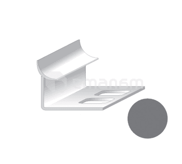 შიდა კუთხე ფილის Salag PVC 9/2500 მმ ნაცრისფერი