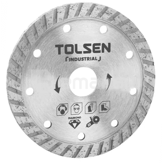 ალმასის საჭრელი დისკი Tolsen TOL448-76742 115 მმ