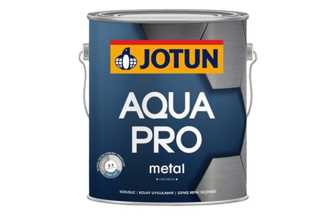 ლითონის საღებავი Jotun Aqua Pro Metal Base A 0.9 ლ