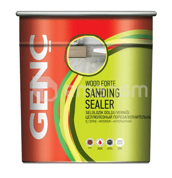 ნიტროლაქის გრუნტი Genc Wood Forte Sanding Sealer 0.85 კგ