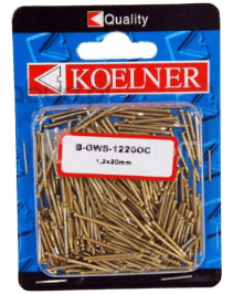 ლურსმანი Koelner 1,2X20 მმ მოთუთიებული 300 ც B-GWS-1220OC