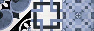კაფელი Super Ceramica Hydra Decor Azul 200x600 მმ