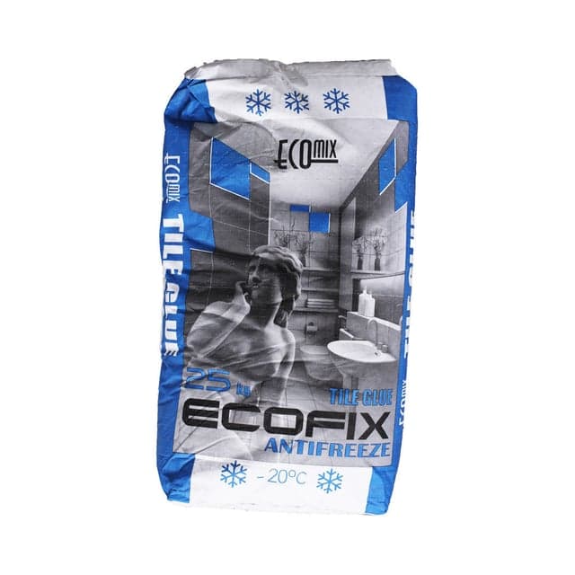 წებო-ცემენტი EKOFIX 25კგ.-იანი ტომარა Antifreeze