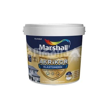 იზოლაცია საღებავი - akrikor elastomerik  "marshall" 2,5ლტ