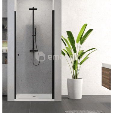 საშხაპე კარი New Trendy Superia Black D-0333A 90x195სმ 6 მმ