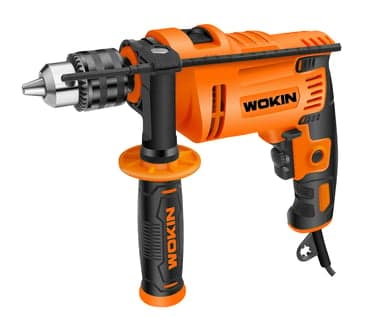 ბურღი Wokin 784108, 850W, 3000Rpm, Hammer Drill, Black/Orange