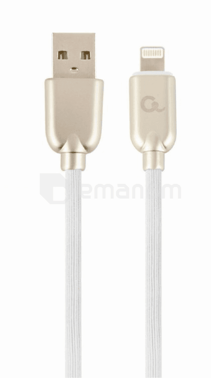 კაბელი მობილური ტელეფონის iPhone Cablexpert თეთრი 1 მ