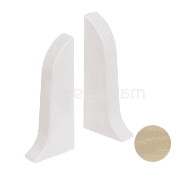 საცობი პლინტუსის VOX PVC Esquero E-606 მუხა 2ც.