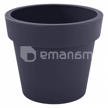 პლასტმასის ქოთანი Aleana Gamma 26x22სმ გრანიტი 7 L