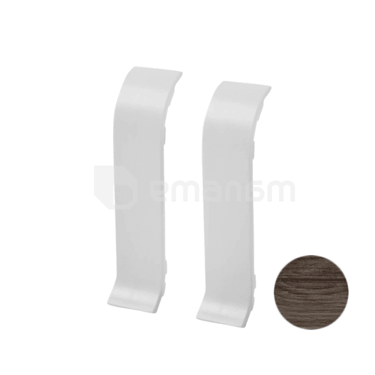 შეერთება პლინტუსის VOX PVC Esquero E-623 მუხა მუქი 2 ც.