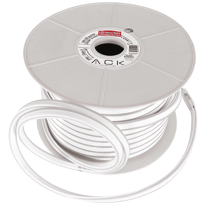 ლედ განათება ACK 7.5W/მ 6500K 220V 15Lm IP65 ყვითელი